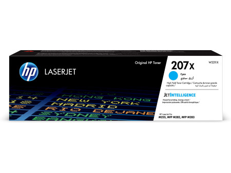 hp Toner hp 207X pour Color LaserJet Pro M255dw, cyan