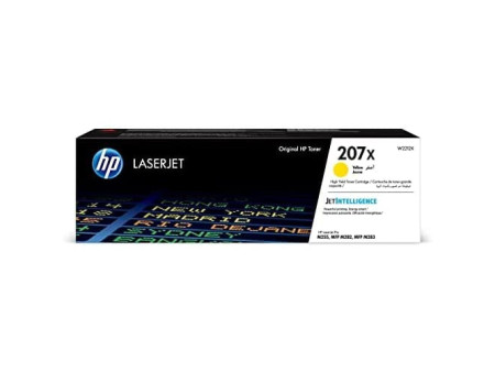 hp Toner hp 207X pour Color LaserJet Pro M255dw, jaune