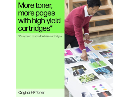 hp Toner hp 207X pour Color LaserJet Pro M255dw, jaune