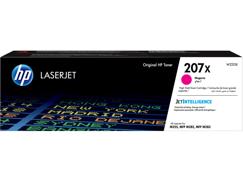 hp Toner hp 207X pour Color LaserJet Pro M255dw, magenta