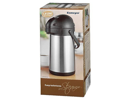 Esmeyer Pichet isotherme à pompe 'Stream', contenu: 1,9 L