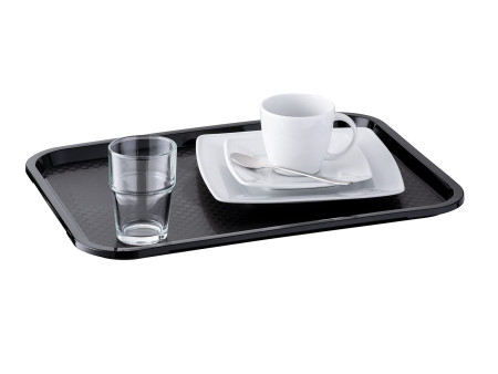 APS Plateau FAST FOOD, (L)410 x (P)305 mm, noir