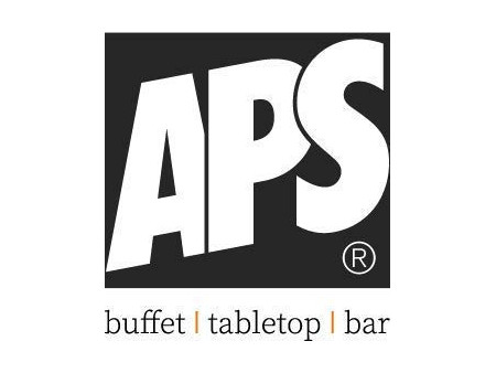 APS Plateau de service NOSLIDE, diamètre : 275 mm, noir
