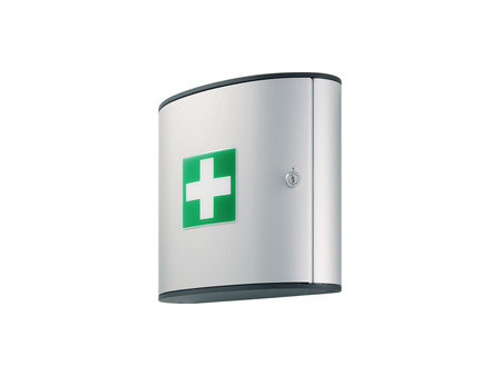 DURABLE Boîte à pharmacie FIRST AID BOX M, argent