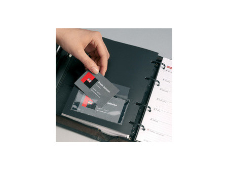 DURABLE Pochette auto-adhésive POCKETFIX, avec rabat