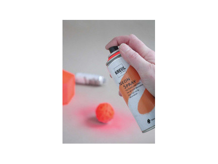 KREUL Peinture aéorosol NEON SPRAY, rose fluo, 200 ml