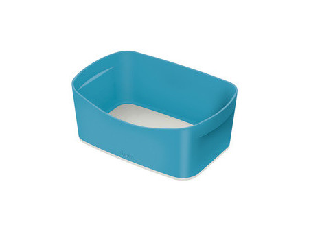LEITZ Bac de rangement My Box Cosy, A5, bleu/gris clair
