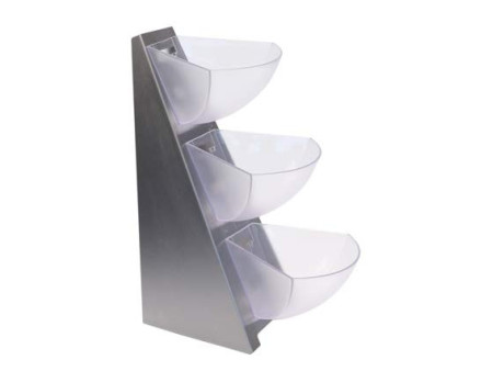APS Distributeur de portions MULTI RACK, 4 étages, inox