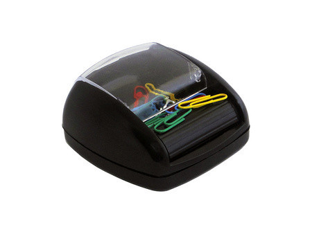 pavo Distributeur de trombones sur roulette magnétique, noir