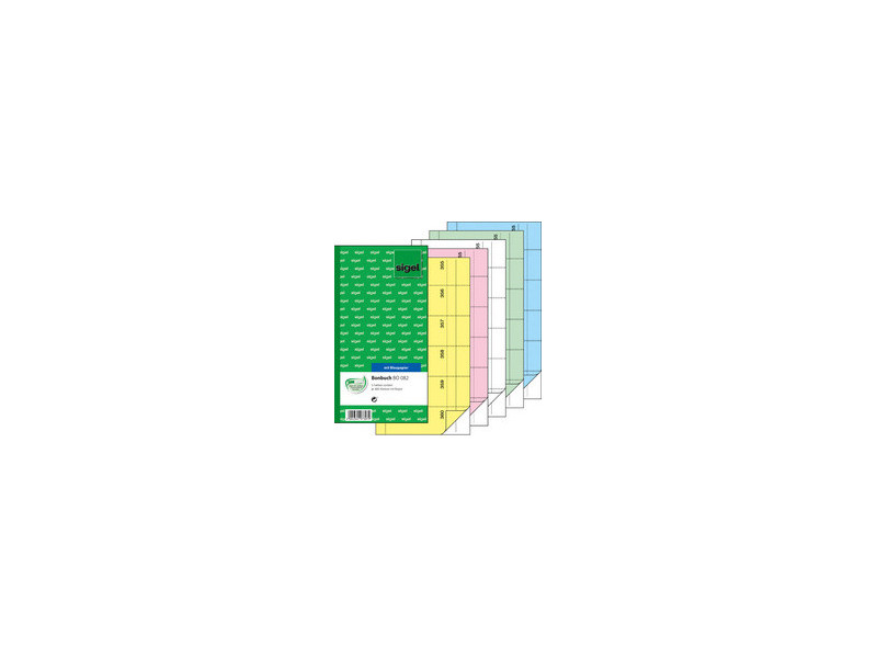 sigel Bloc de bons 'Serveur no 1', vert