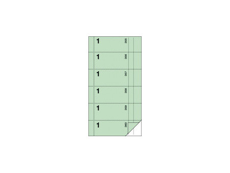 sigel Bloc de bons 'Serveur no 1', vert
