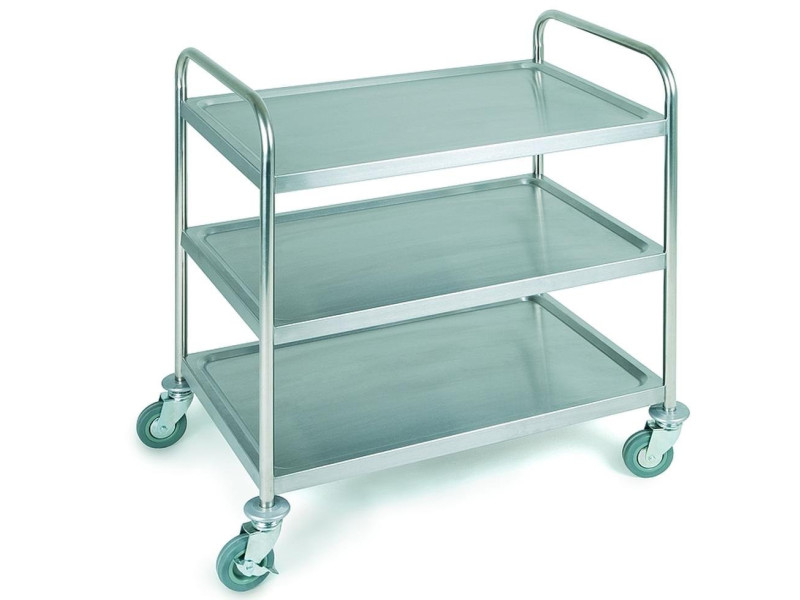 APS Chariot de service et de transport STEADY, 3 plateaux