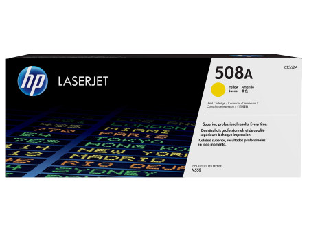 hp Toner hp 508A pour Color LaserJet M522dn, jaune