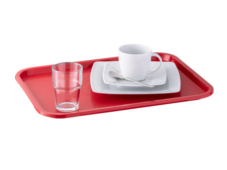 APS Plateau FAST FOOD, (L)350 x (P)270 mm, rouge