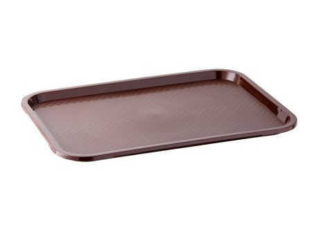 APS Plateau FAST FOOD, (L)450 x (P)355 mm, marron