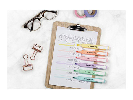 STABILO Surligneur swing cool, set de bureau de 18 pièces