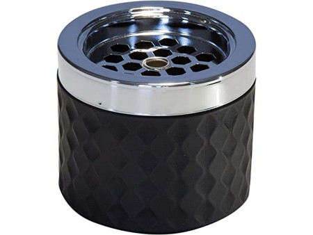 APS Cendrier VENTIS, diamètre : 95 mm, noir