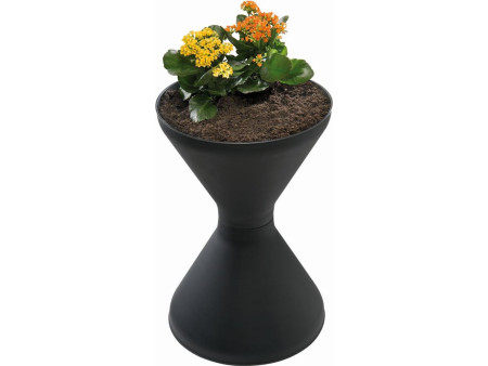 APS Cendrier sur pied DIABOLO, noir mat