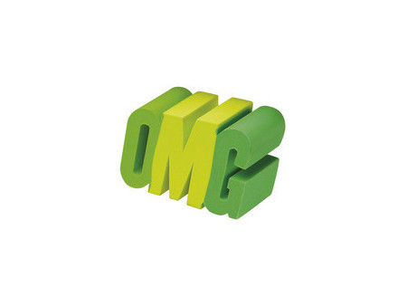 WESTCOTT Gomme en plastique OMG, vert