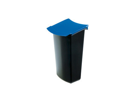 HAN Insert à déchets pour corbeille MONDO, noir/bleu