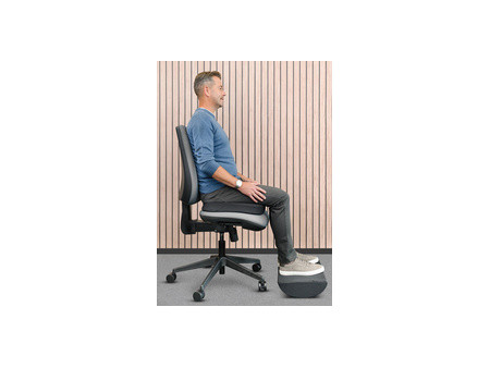 Fellowes Coussin d'assise confort Breyta, noir