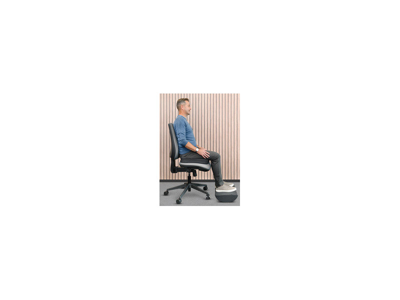 Fellowes Coussin d'assise confort Breyta, noir