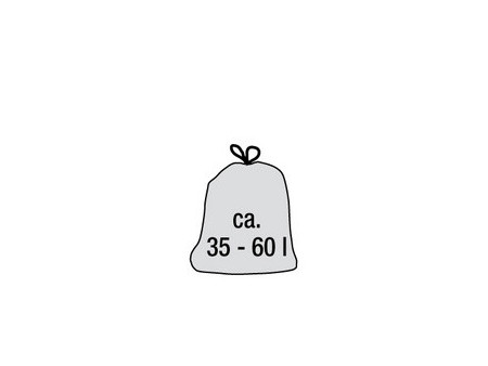 keeeper Poubelle 'swantje', 25 litres, argent / graphite