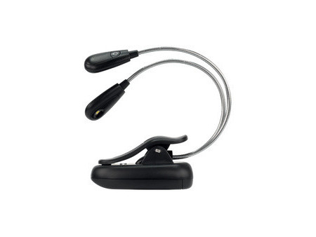 ANSMANN Lampe de lecture Twinflex, couleur: noir