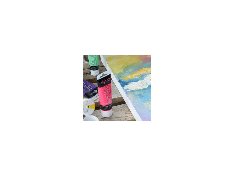KREUL Peinture acrylique el Greco, tube 75 ml, magenta