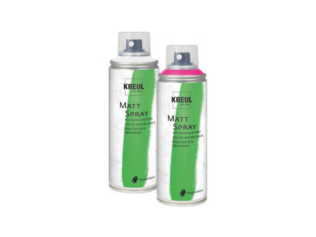 KREUL Peinture aéorosol MATT SPRAY, argent, 200 ml