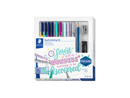 STAEDTLER Kit de calligraphie, 12 pièces