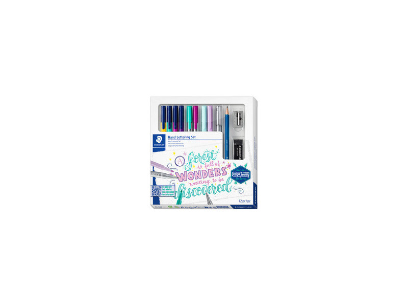 STAEDTLER Kit de calligraphie, 12 pièces