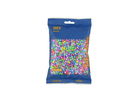Hama Perles à repasser midi 'Pastellmix', dans un sachet