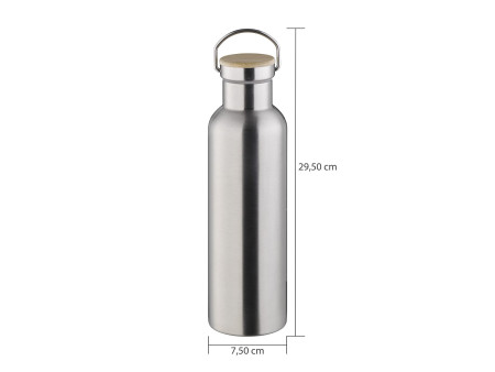 APS Gourde H2O YEAH!, acier inoxydable, 0,75 litre