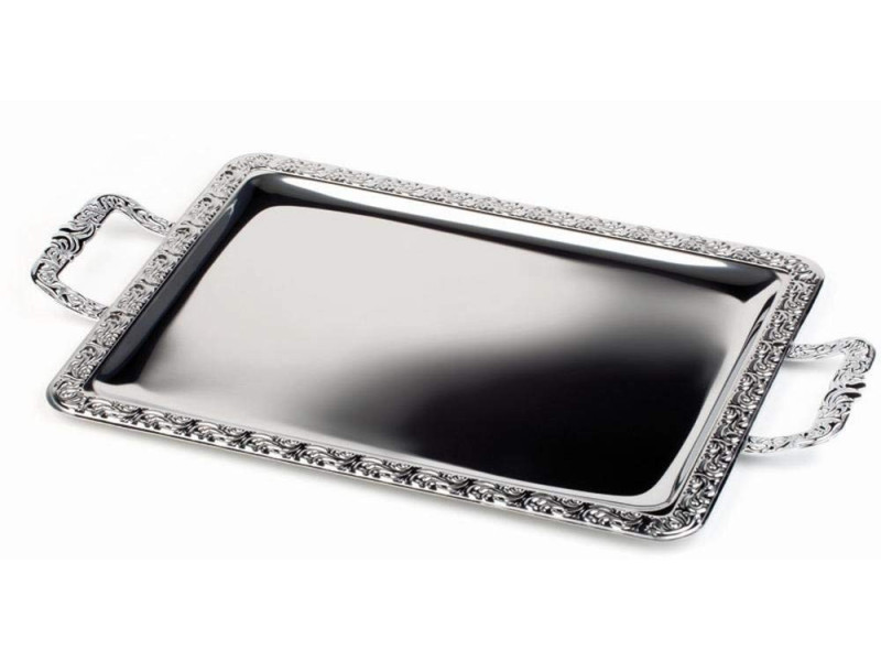 APS Plateau 'MIEUX SERVI', (L)520 x (P)310 mm, argent