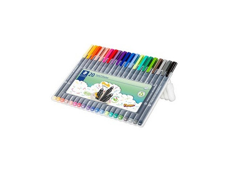 STAEDTLER Fineliner triplus, étui de 20