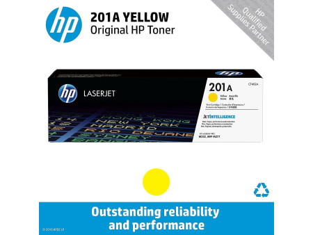 hp Toner hp 201A pour Color LaserJet Pro M252, jaune