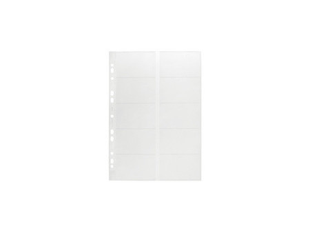 DURABLE Classeur à anneaux pour cartes de visite VISIFIX, A4