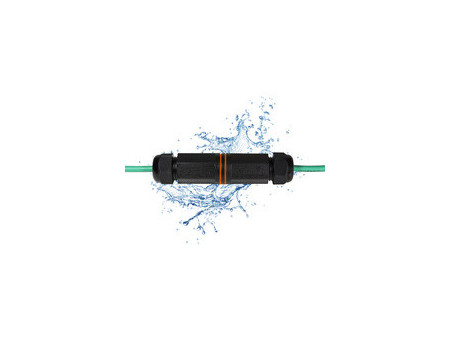 LogiLink Coupleur de câble patch extérieur, cat. 6A, blindé