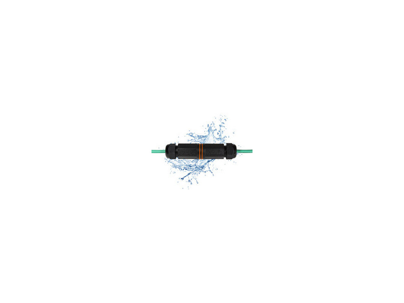 LogiLink Coupleur de câble patch extérieur, cat. 6A, blindé