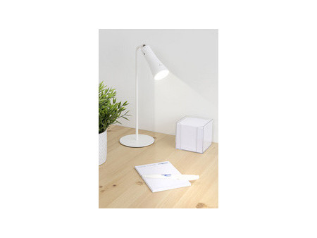 ANSMANN Lampe de bureau à LED sans fil 3en1, dimmable, blanc