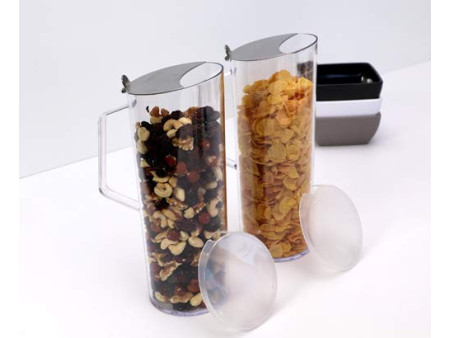 APS Carafe à céréales, 1,5 litre, transparent