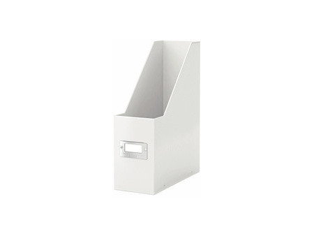 LEITZ Porte-revues Click & Store, A4, carton, blanc