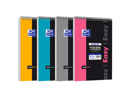 Oxford Etudiants Bloc-notes à spirale 'EASYNOTES', A4+