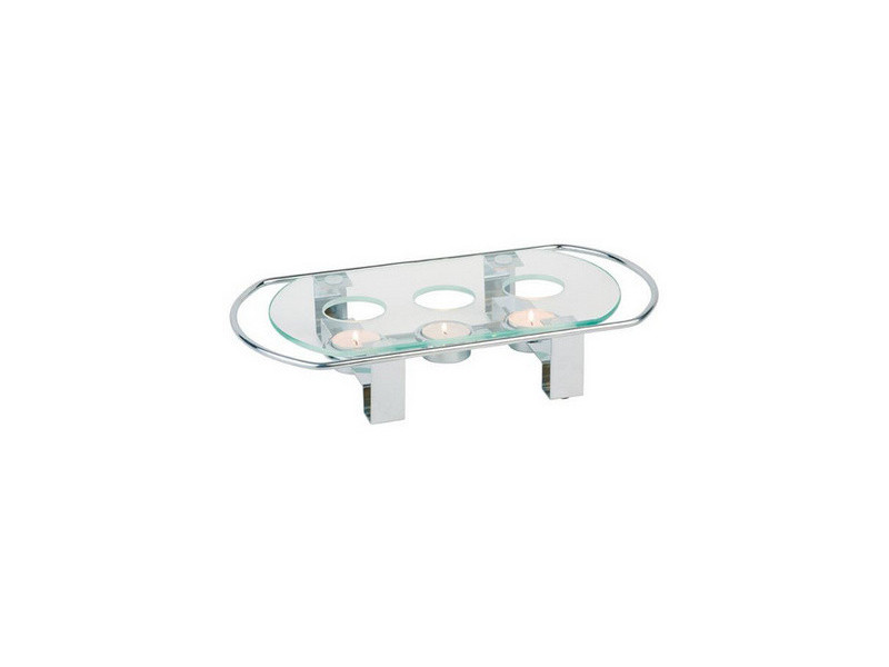 APS Chauffe-plat, 3 bougies, (L)340 x (P)180 x (H)60 mm