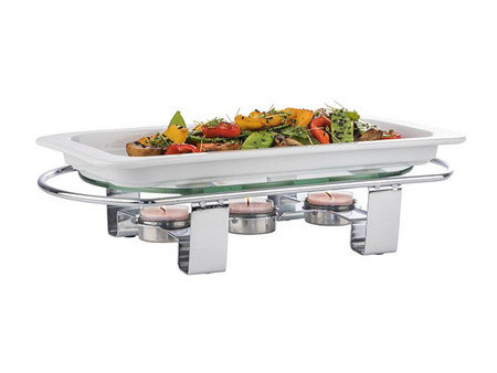 APS Chauffe-plat, 3 bougies, (L)340 x (P)180 x (H)60 mm
