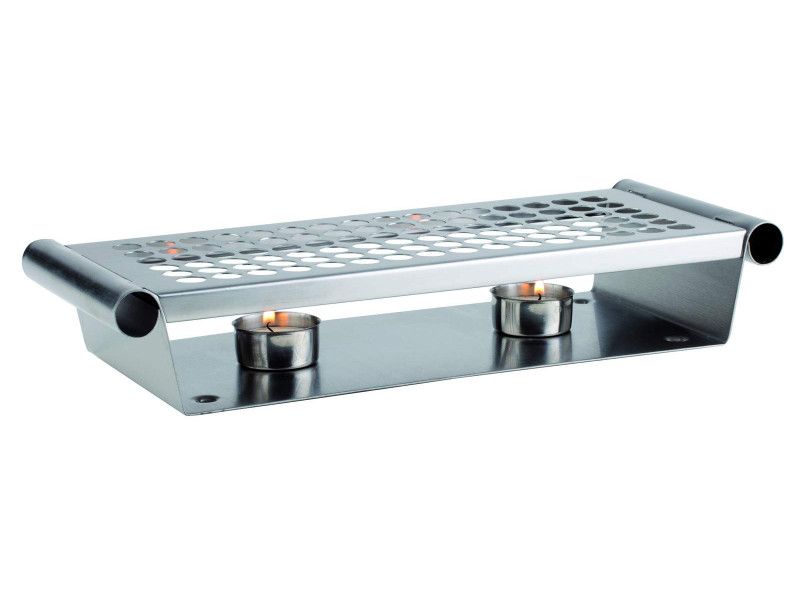 APS Chauffe-plat, 2 bougies, (L)340 x (P)130 x (H)60 mm