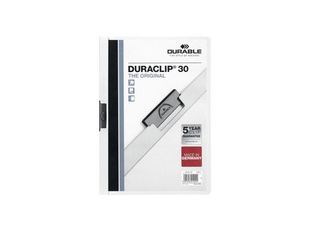 DURABLE chemise à clip DURACLIP ORIGINAL 30, format A4,noir