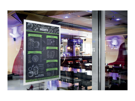 DURABLE Cadre d'affichage magnétique DURAFRAME SUN A3 noir