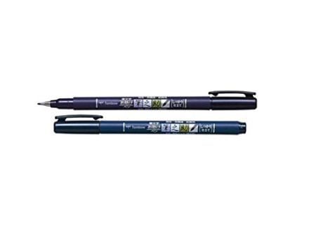 Tombow Stylo de calligraphie Fudenosuke, noir